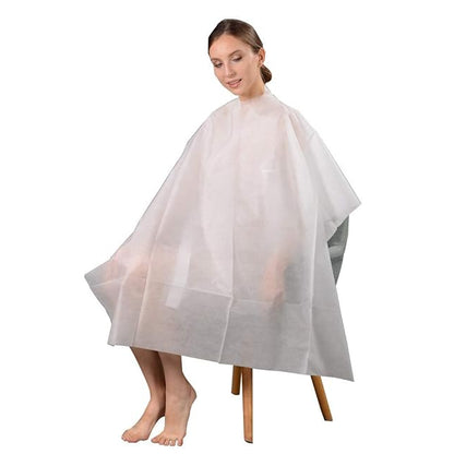 LEIOS™ Disposable Cutting Cape | Hair Dressing Apron