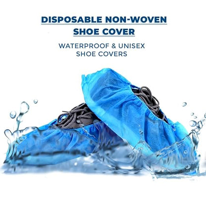 C-CURE™ Disposable Non woven Shoe Cover (Pack of 100pcs)