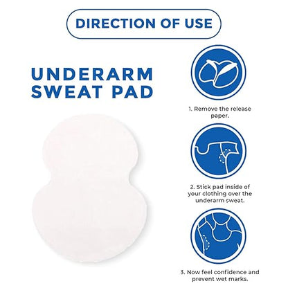 LEIOS™ Disposable Underarm Sweat Pad  (Pack of 14 pcs)