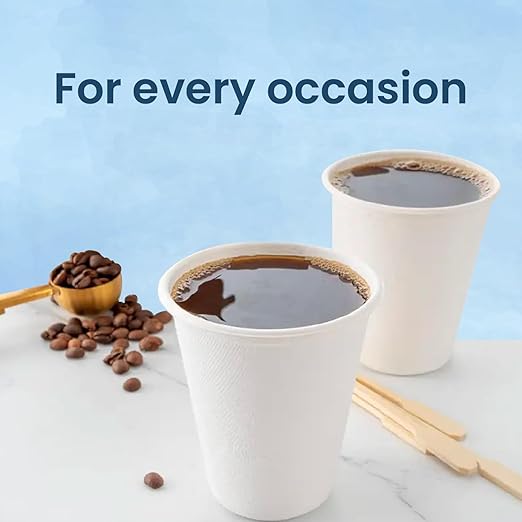 ECOZ Disposable & Leakproof Eco Friendly  Paper Cups