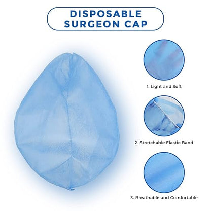 C-CURE™ Disposable non-Woven Surgeon cap