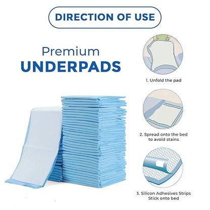 C-CURE™ Premium Disposable Under Sheet (Pack of 10Pcs)