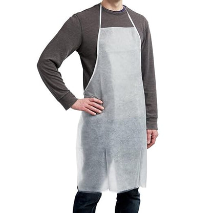 C-CURE™ Non-Woven Disposable Apron for Adults (Pack of 10)