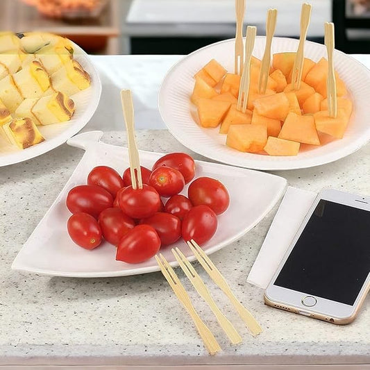 ECOZ Disposable Fruit Fork Set