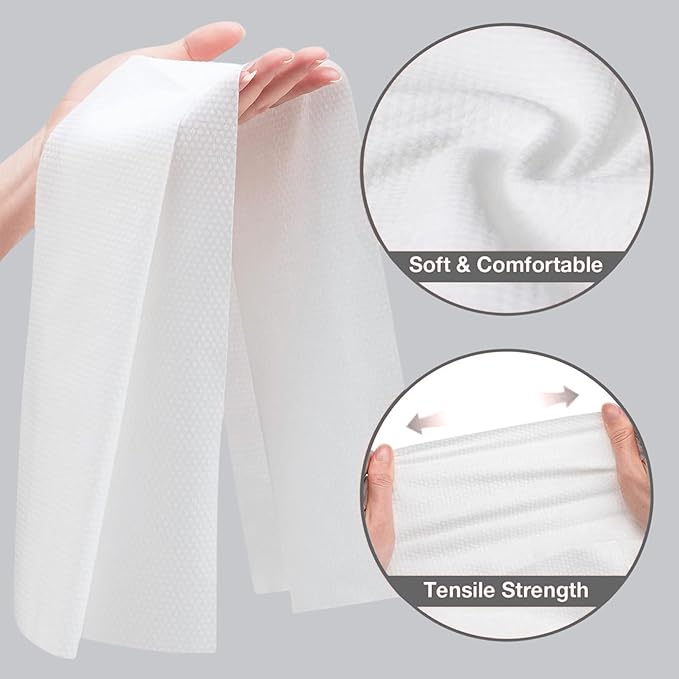 LEIOS™ Disposable Non-Woven Body Towel(Pack of 20)