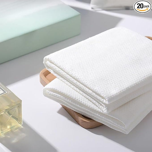 LEIOS™ Disposable Non-Woven Body Towel(Pack of 20)