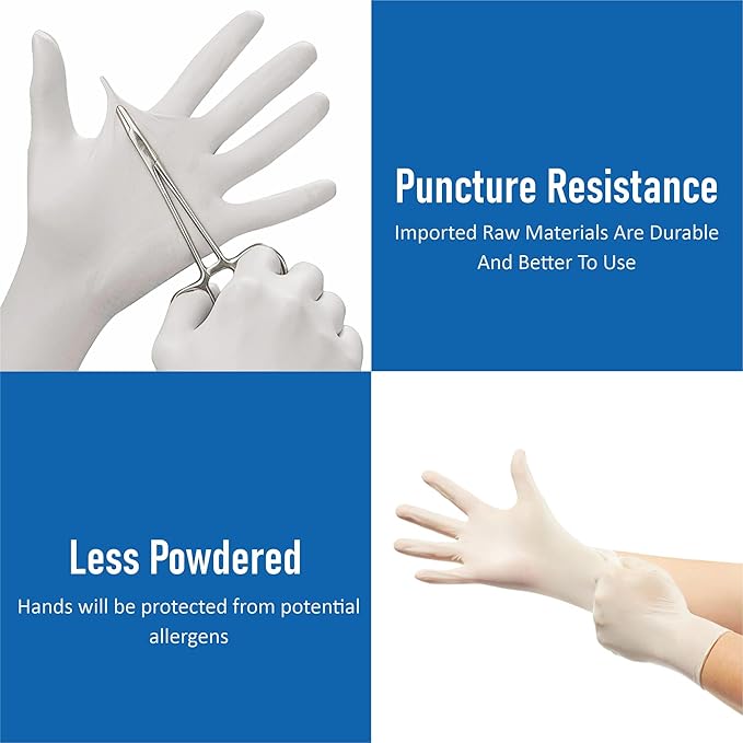 C-CURE™ Latex Examination Gloves