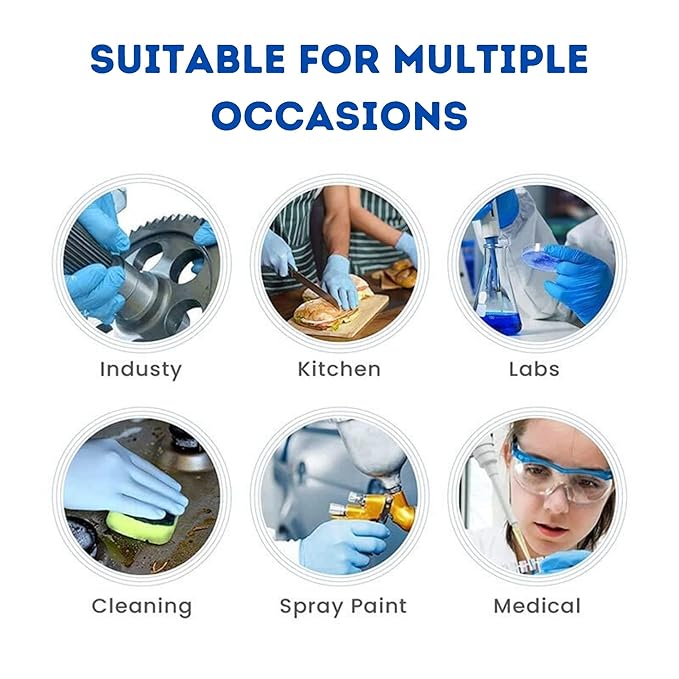 C-CURE™  Disposable Nitrile Powder Free Hand Gloves