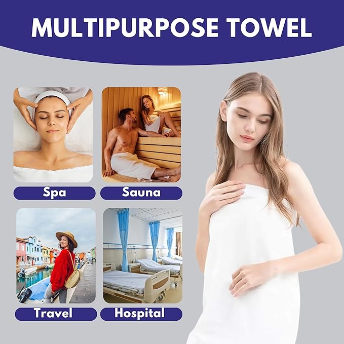 Multipurpose towel like spa, sauna, travel, hospital and more 