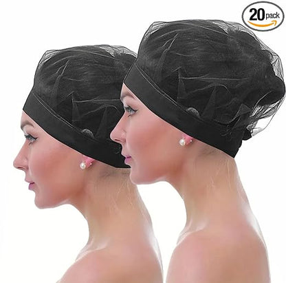 C-CURE™ Washable Nylon Hair Net Cap