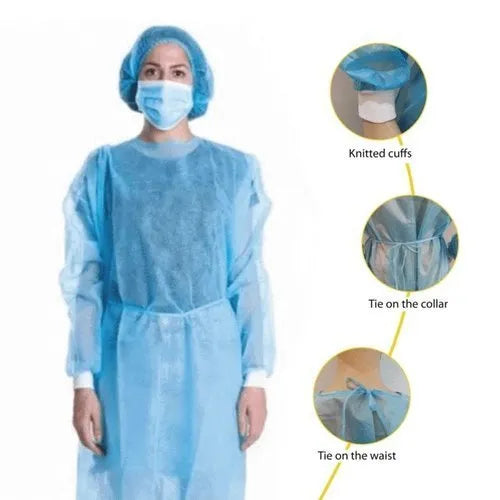 features of PP isolation gown 