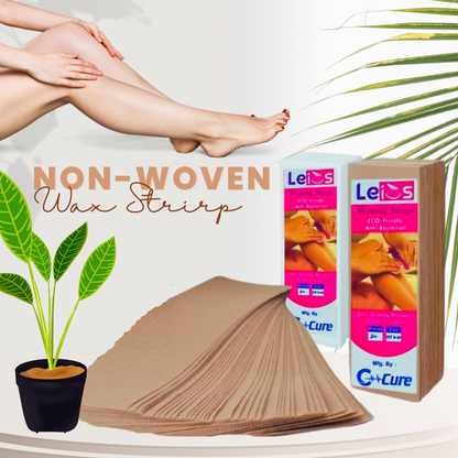 LEIOS™ Non-Woven Full Body Hair Removal Plain Wax Strips